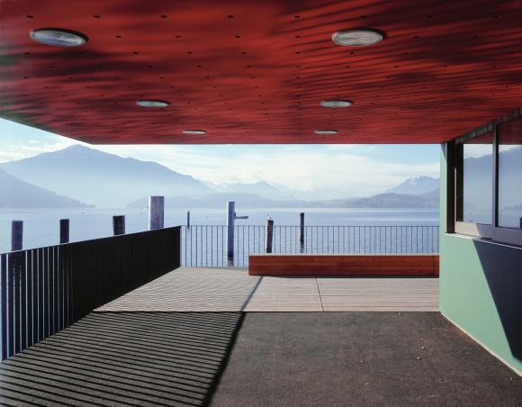 Zugang zur Seeterrasse | Foto: Heinrich Helfenstein, Zürich
