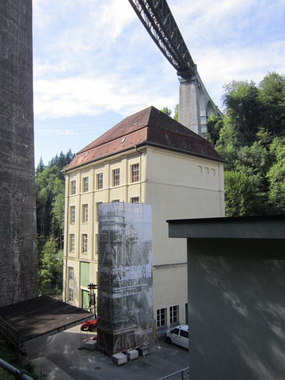 Treppenturm Notgerüst | Foto: Historika AG, St.Gallen